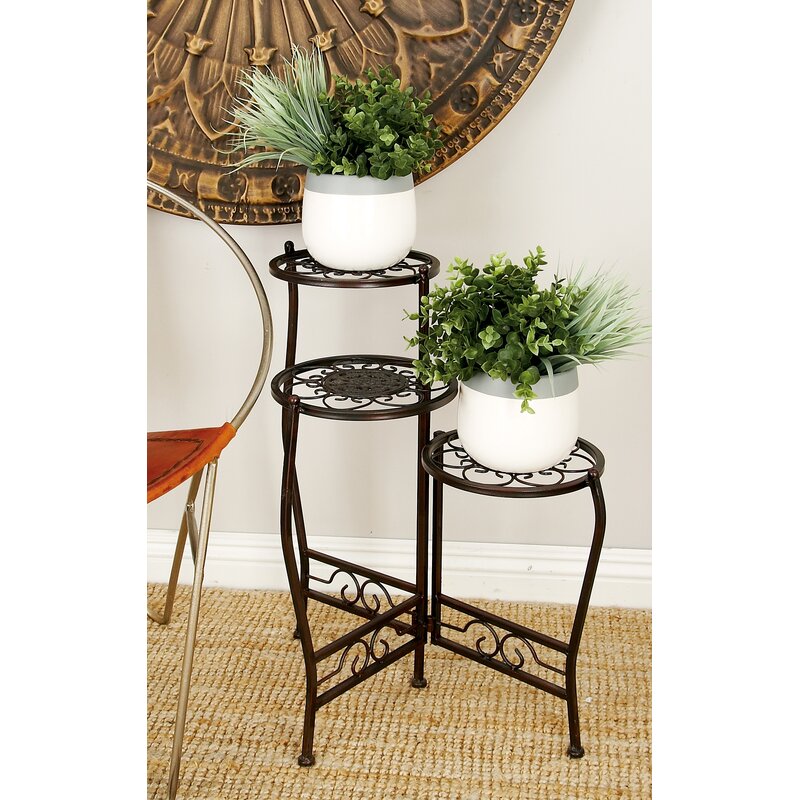 Cole & Grey Metal Multi-Tiered Plant Stand & Reviews | Wayfair